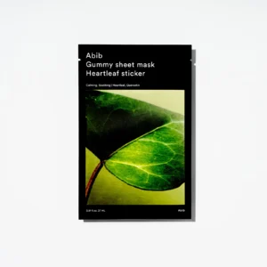 Abib – Gummy Sheet Mask kaukė su širdelių lapeliais
